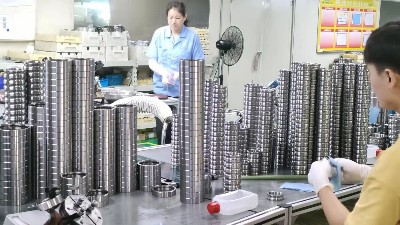 密封角接觸（chù）球軸承